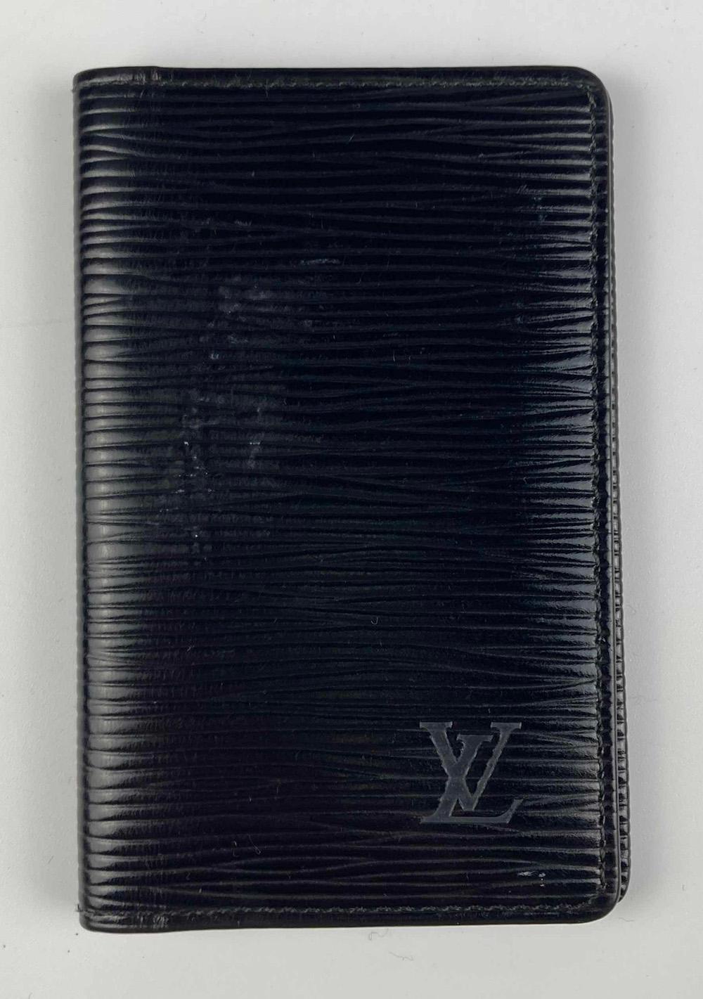 LOUIS VUITTON Black Epi St. Jacques Tote with Wallets and Pochette