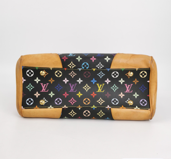 Preloved Louis Vuitton (LV) Multicolor Beverly Bag Black 24120678972574
