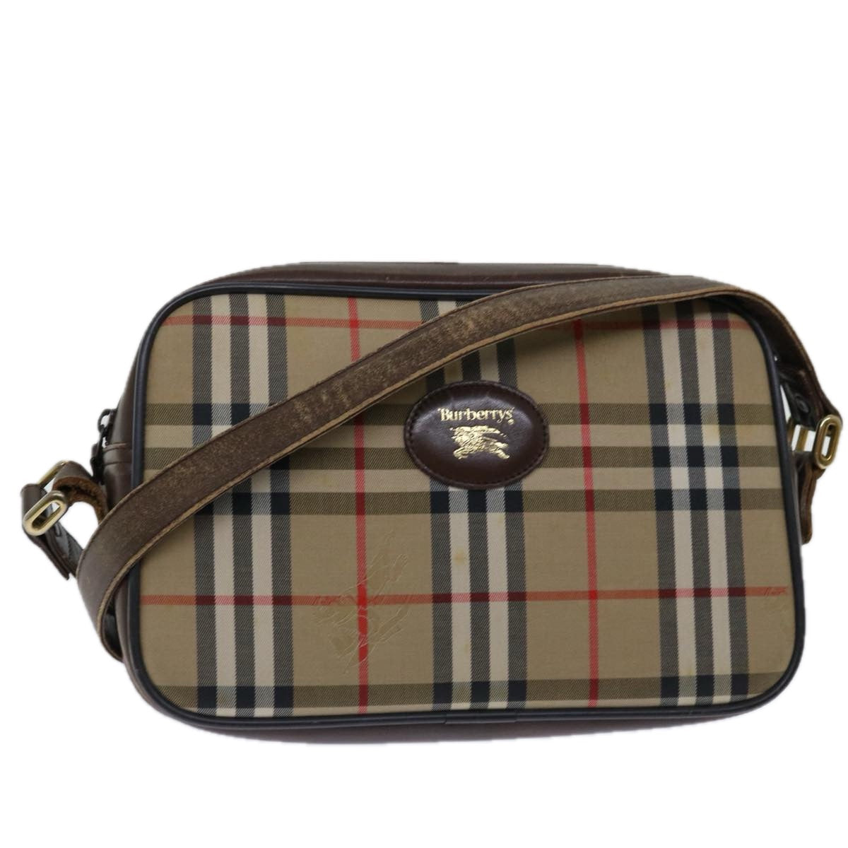 BURBERRY Nova Check Shoulder Bag