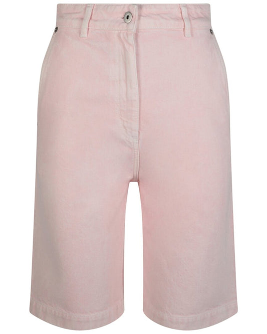 Burberry Leather-Trim Jean 26" Waist Pink