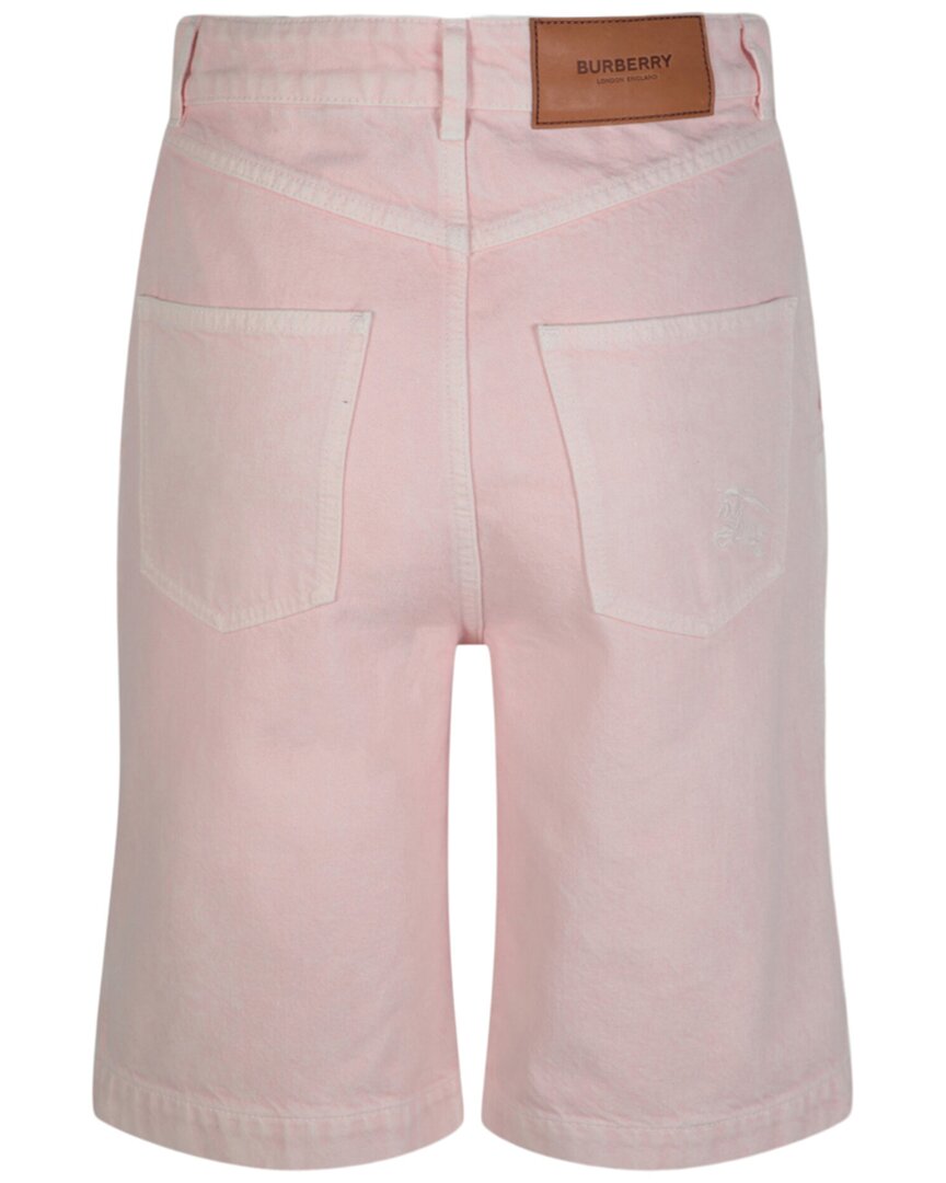 Burberry Leather-Trim Jean