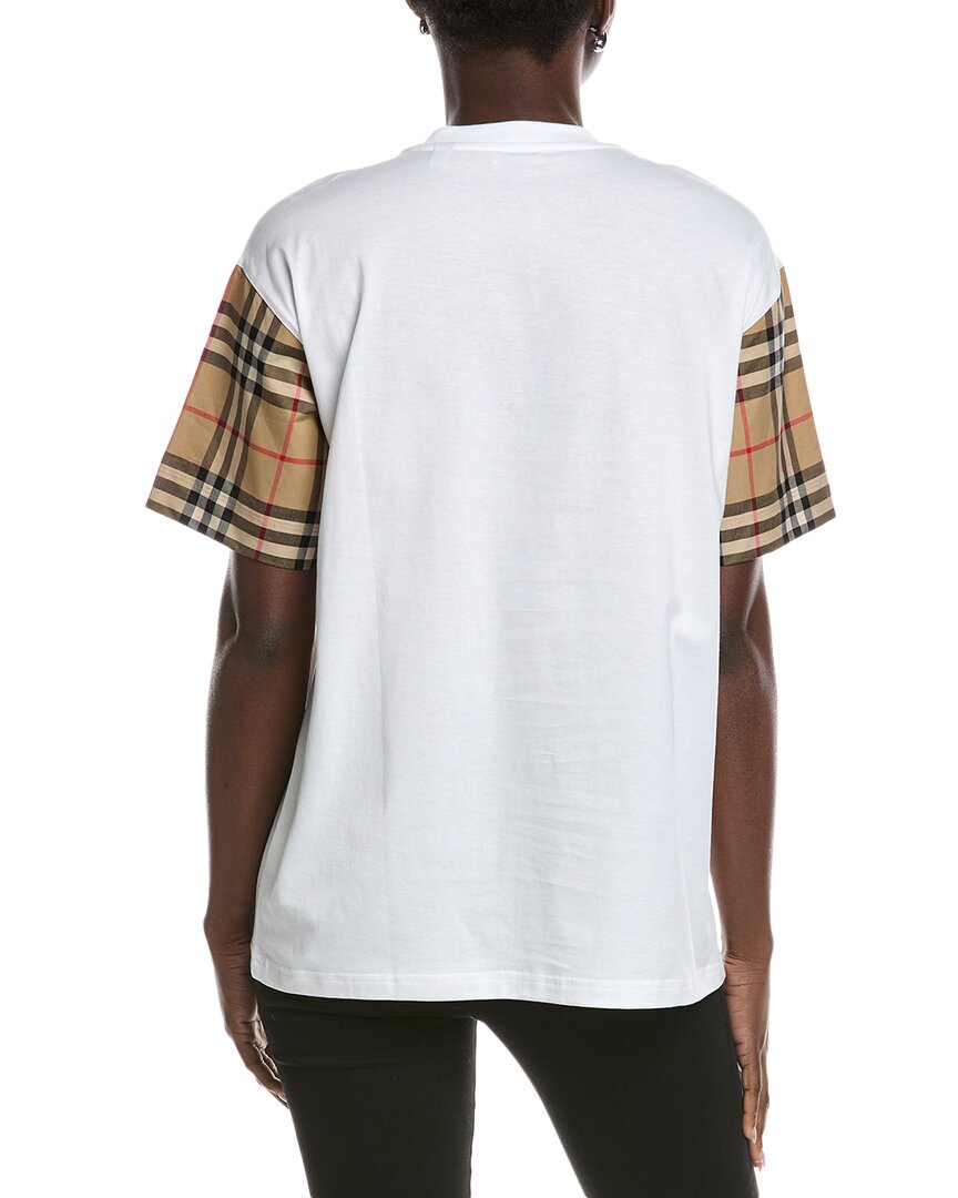 Burberry Vintage Check Detail T-Shirt
