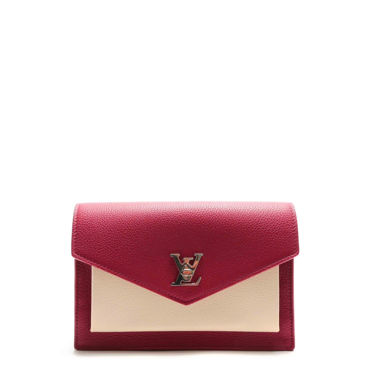 LOUIS VUITTON Mylockme Chain Pochette- Red