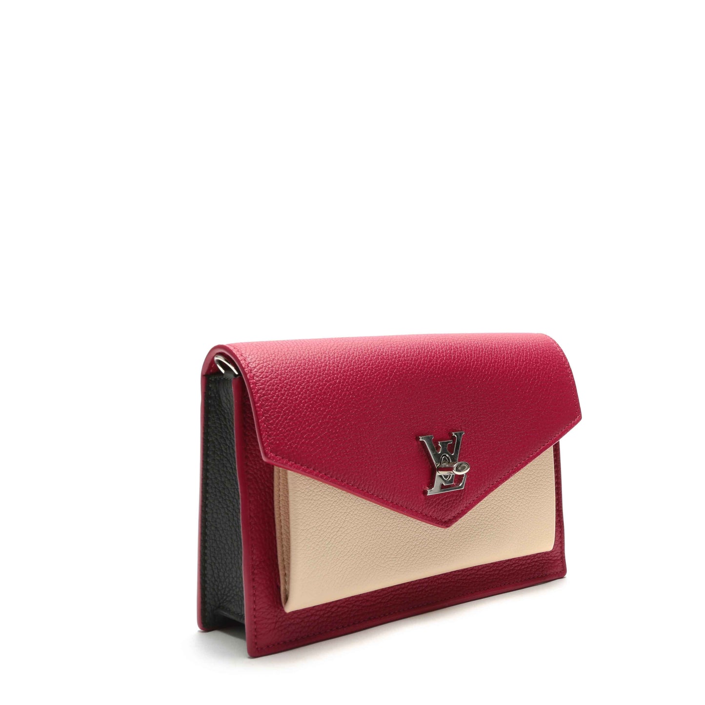 LOUIS VUITTON Mylockme Chain Pochette- Red