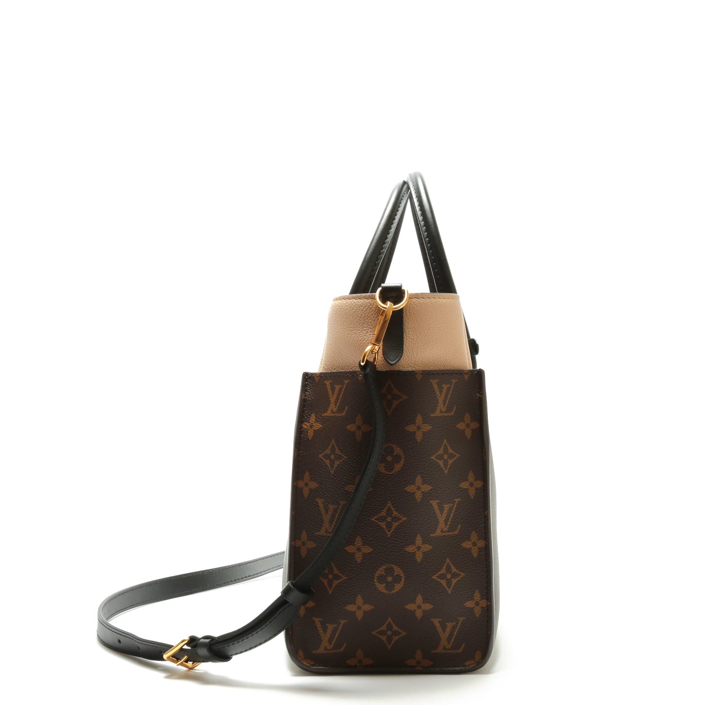LOUIS VUITTON On My Side MM Laurel Green/Beige