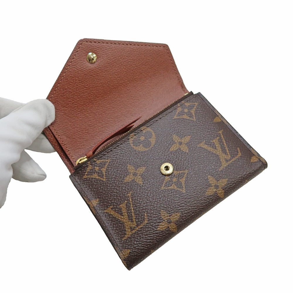Louis Vuitton Portefolio Victoria Three Fold Wallet Monogram M62742  Mens