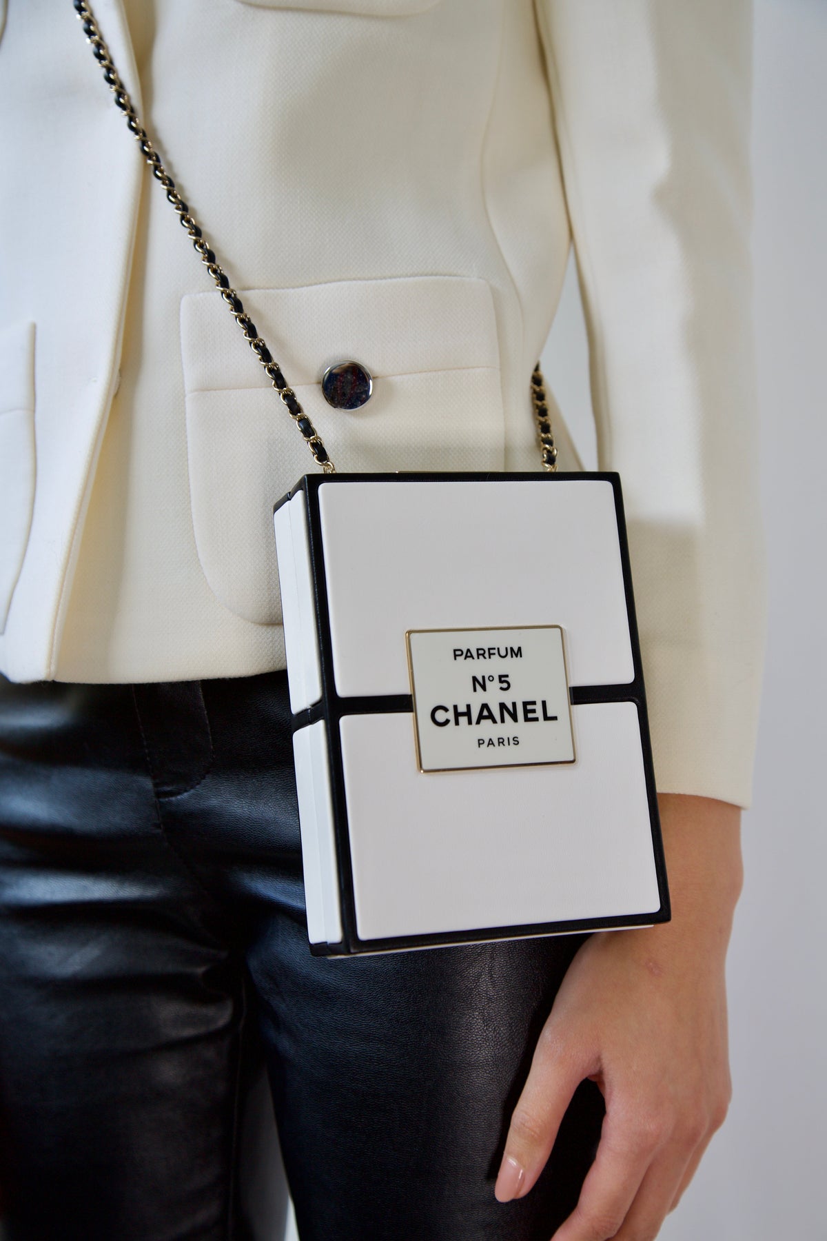 No.5 Perfume Box Minaudiere Clutch Bag 2021