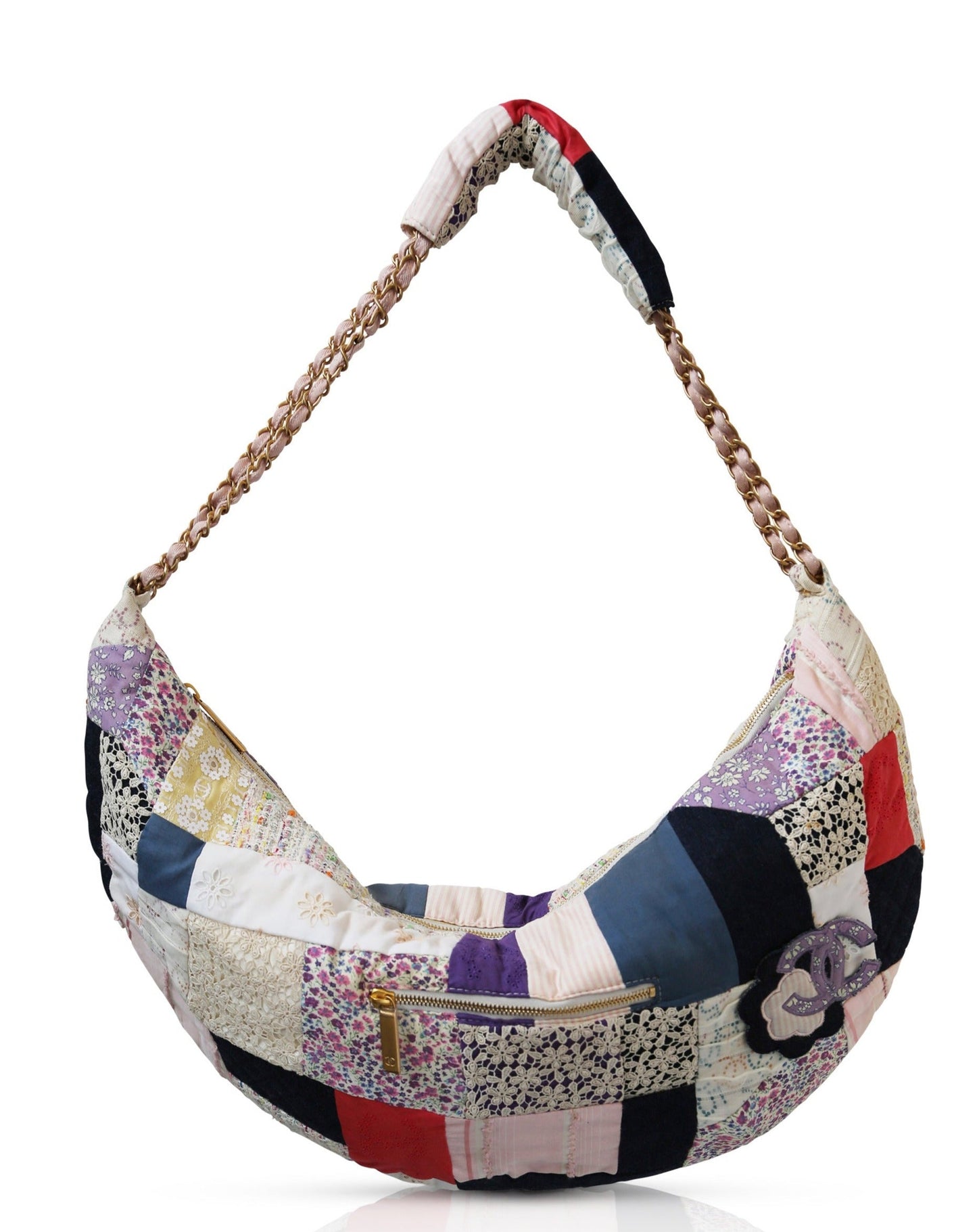 Hobo Patchwork Multi Crossbody Bag