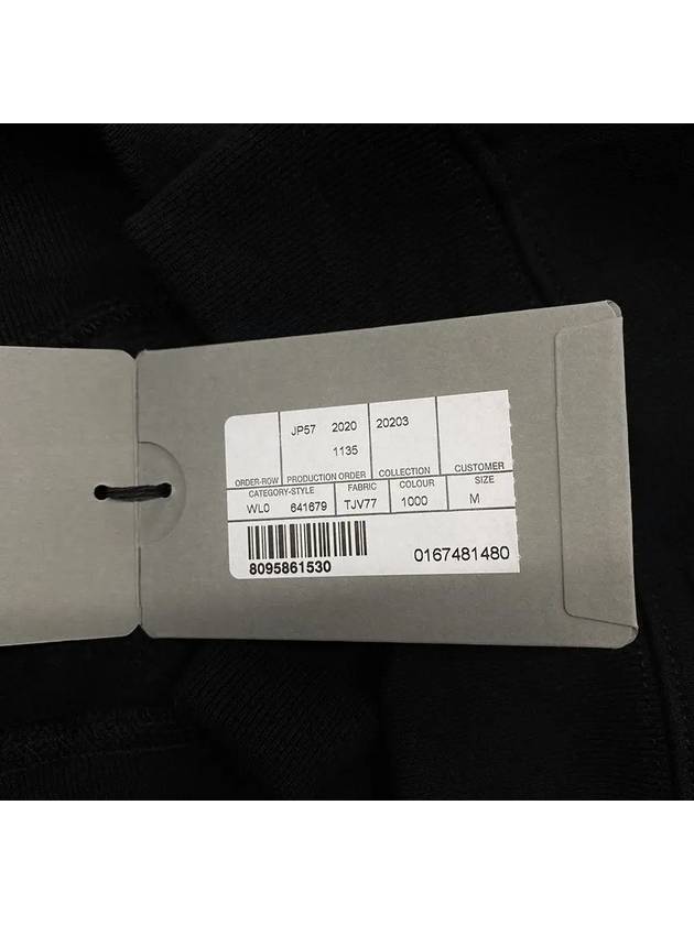 Luxury Balenciaga  Men's Logo Hoodie Black