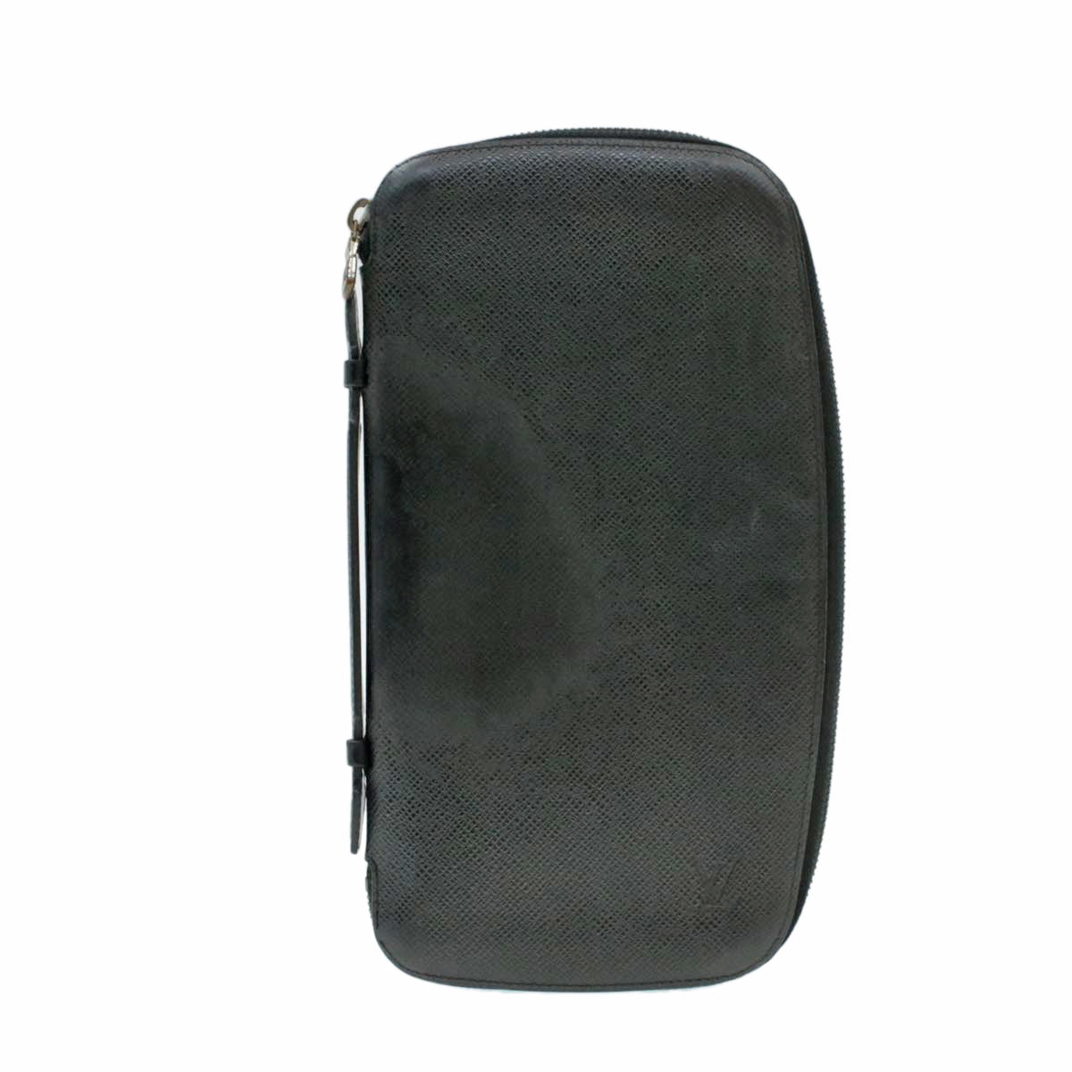 LOUIS VUITTON Taiga Leather Atoll Travel Case Ardoise M30652 LV Auth 14795