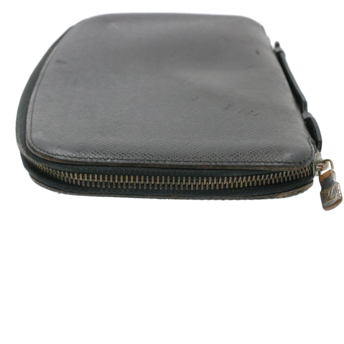 LOUIS VUITTON Taiga Leather Atoll Travel Case Ardoise M30652 LV Auth 14795