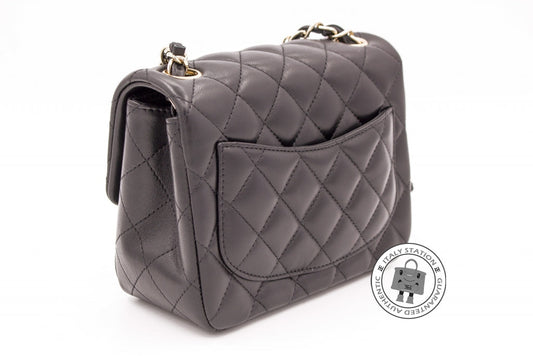 Chanel A35200 Y04059 Classic CC Flap Black   94305 Lambskin Mini Shoulder Bags Pbhw