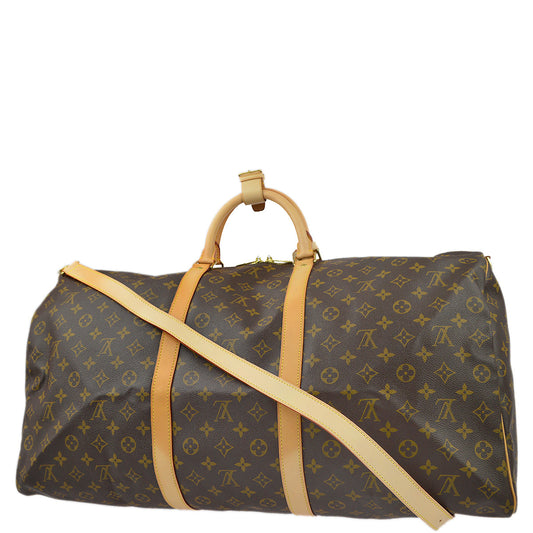 Louis Vuitton Monogram Keepall Bandouliere 60 2way Duffle Bag M41412