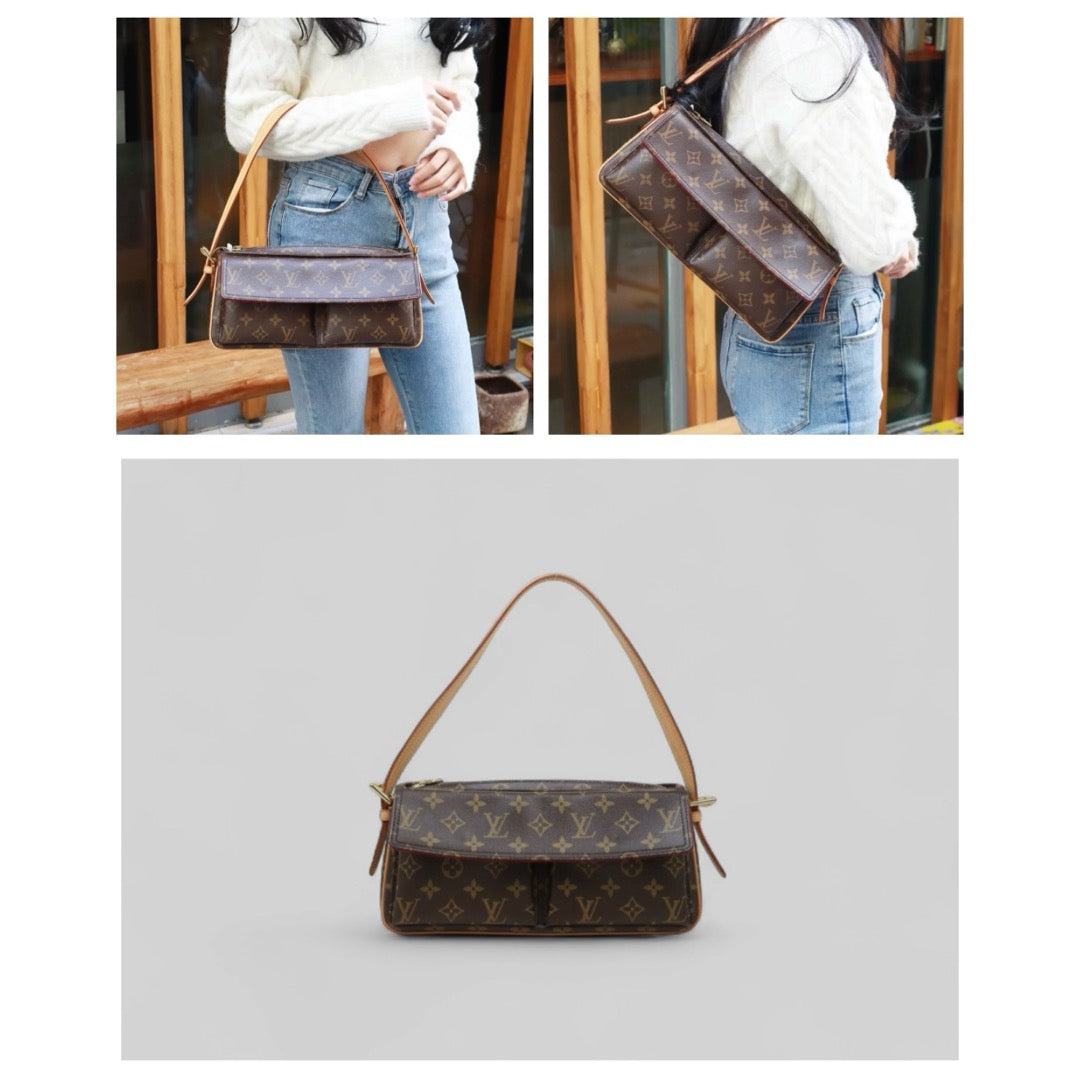 Good ( Rank AB) ｜LV Monogram Viva Cite MM Shoulder Bag｜25050804