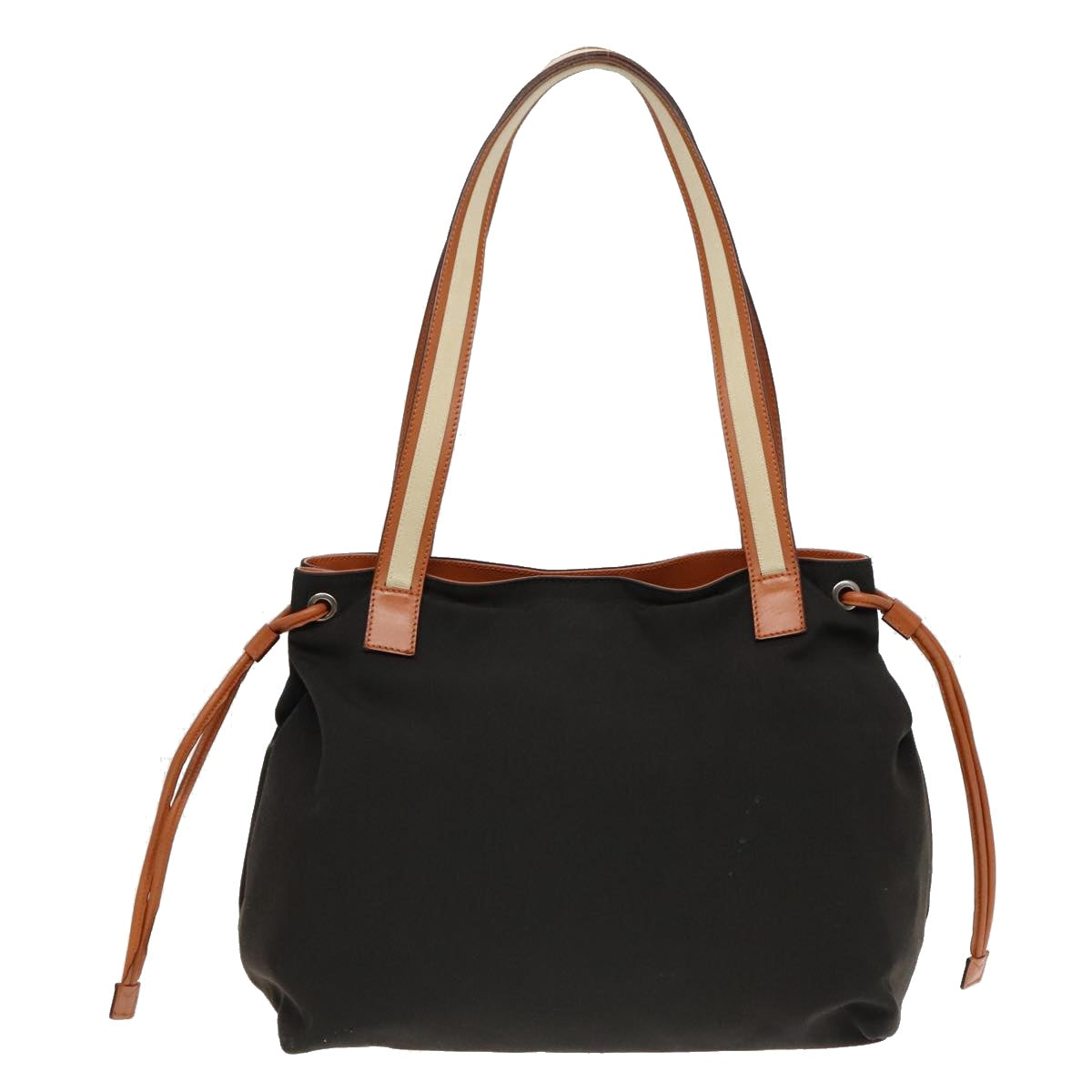 Gucci Khaki Canvas Tote Bag