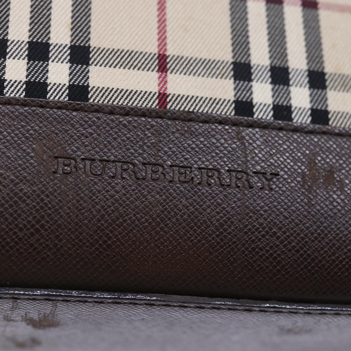 BURBERRY Nova Check Handbag