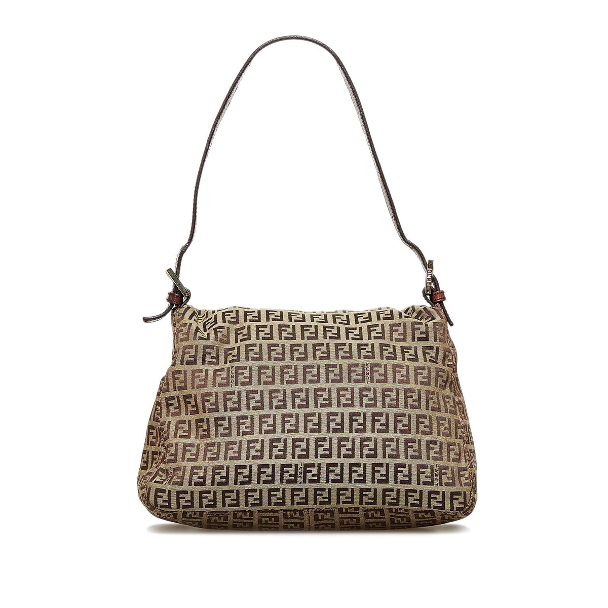 FENDI Zucchino Mamma Forever Brown