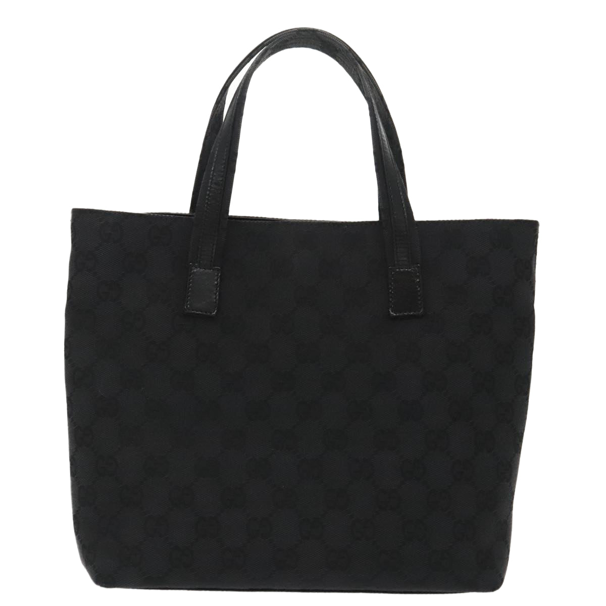 Gucci Black Canvas Handbag