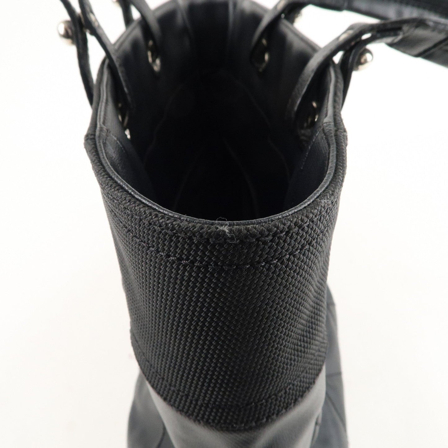 CHANEL Paris Biarritz MM Coated Canvas Leather Tote Bag A34209