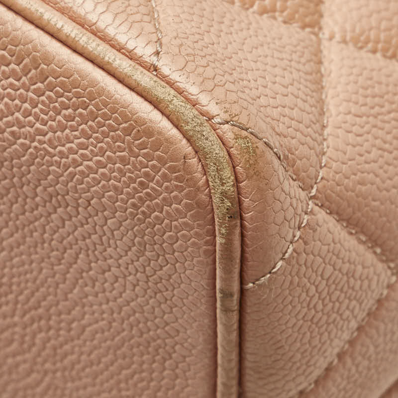 CHANEL MATRASSES DECACOCOMMARK Tote BAG HOLDER BAG ROSE CABIA SKIN CHANEL LADY CHANEL CHANEL