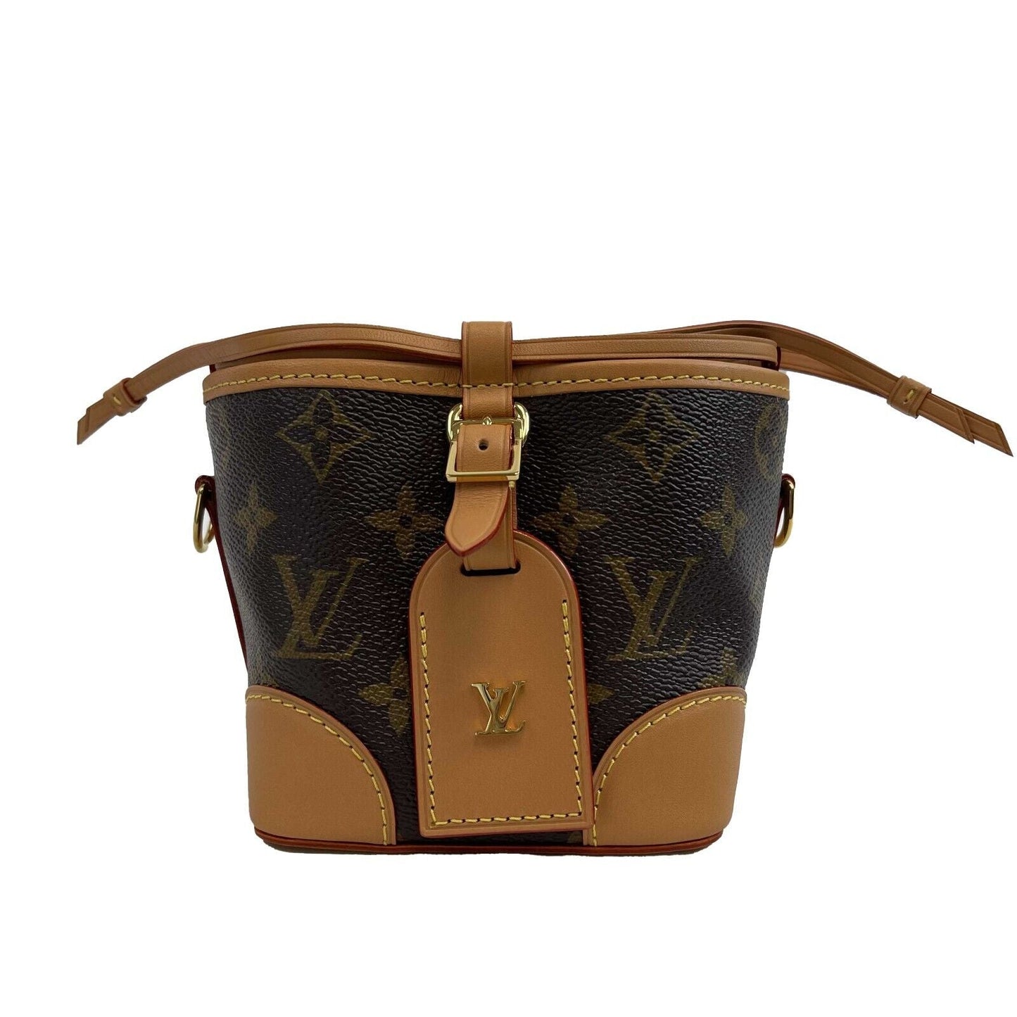 LOUIS VUITTON Noe Nano Purse Monogram Canvas Bucket Bag 2021