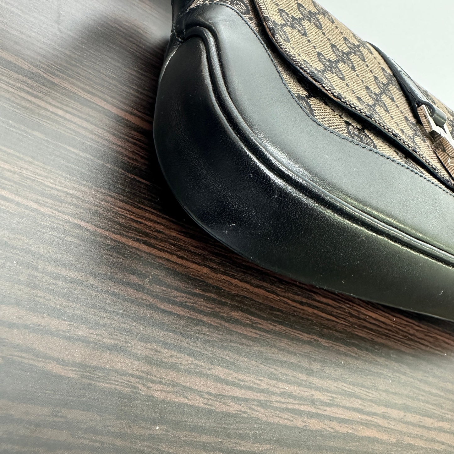 Borse Gucci in Tela Nero Canvas Handbag LB