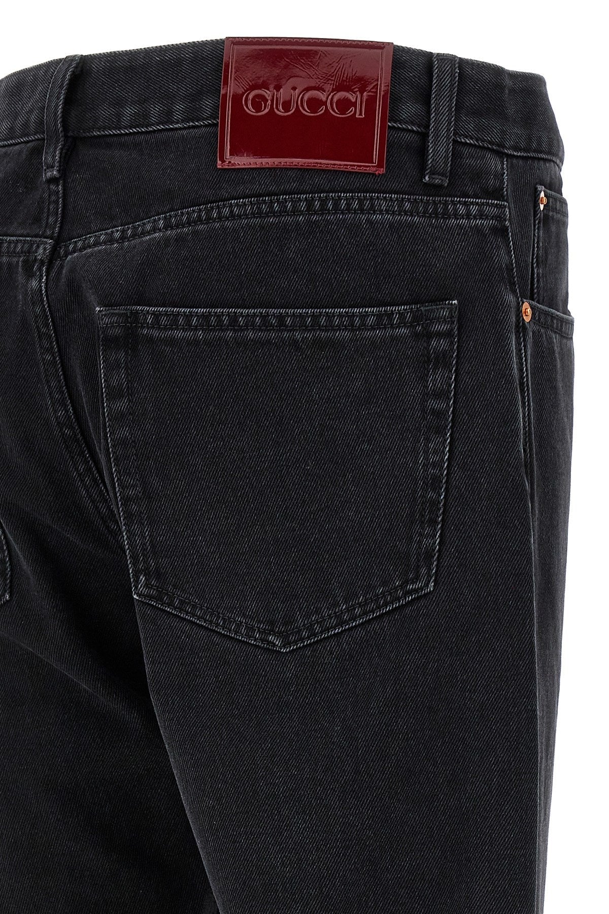 Gucci Men Web Tape Jeans
