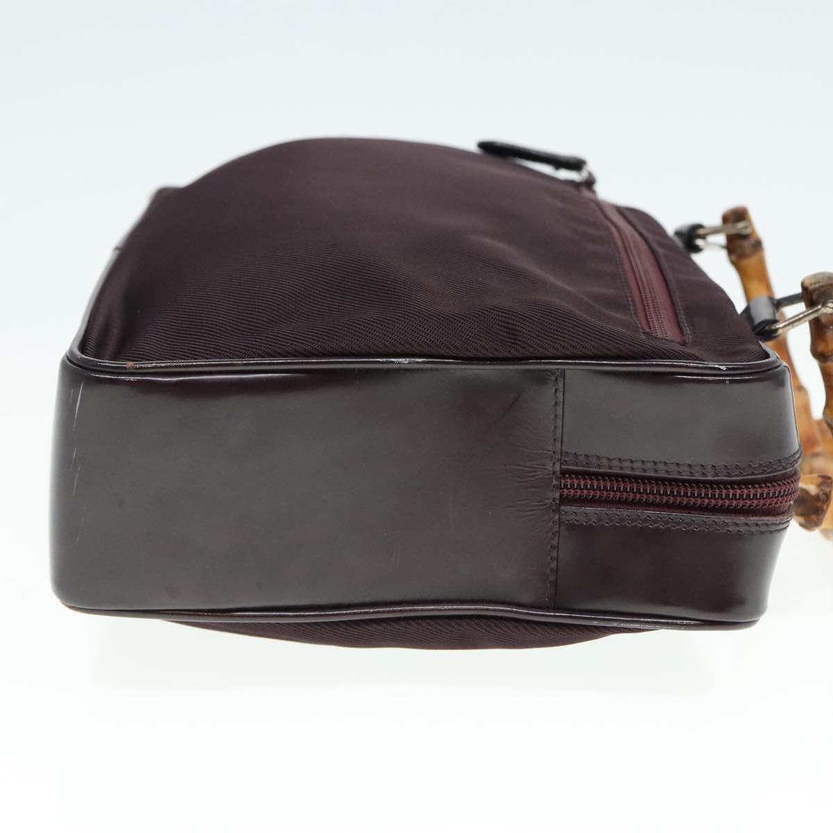 Gucci Bamboo Brown Synthetic Handbag