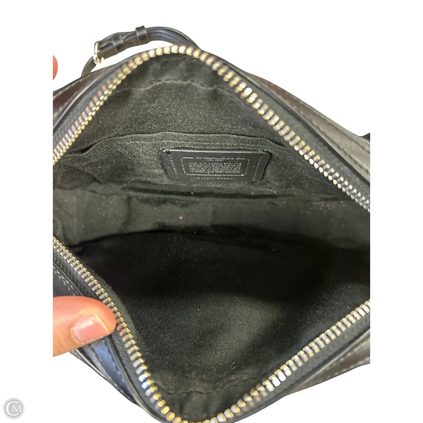 Crossbody Designer By Coach, Size: Medium