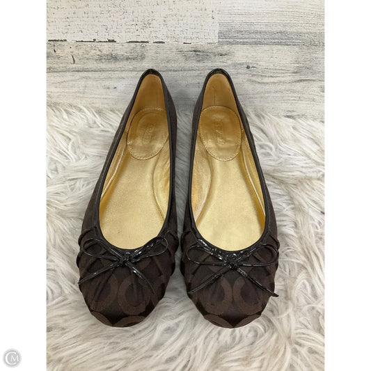 Shoes Designer By Coach In Brown, Size: 8