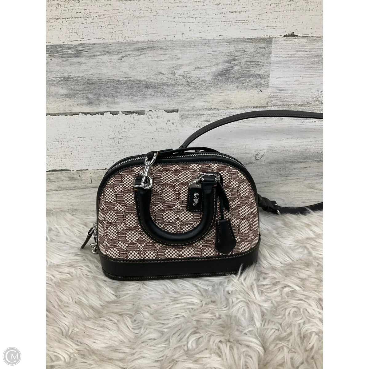 Handbag Designer By Coach, Size: Small