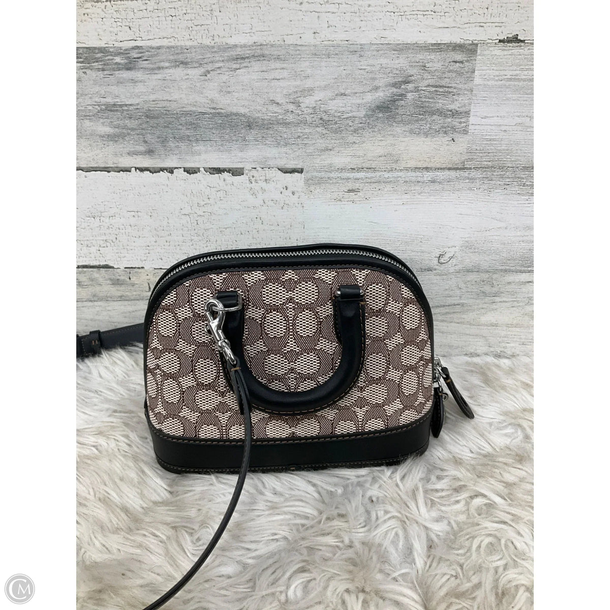 Handbag Designer By Coach, Size: Small