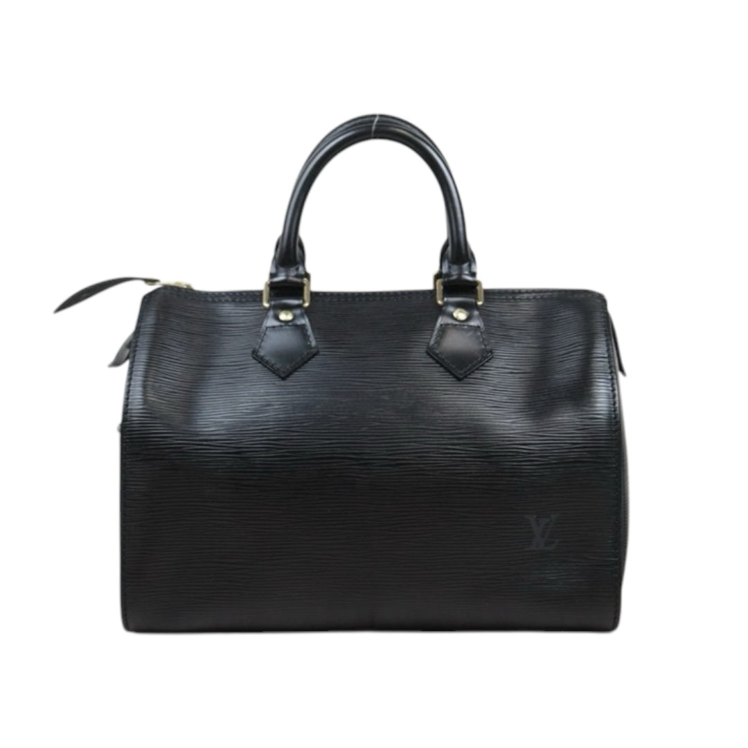 Very Good ( Rank A)｜ LV Epi Speedy 25 Hand Bag Black｜25042114