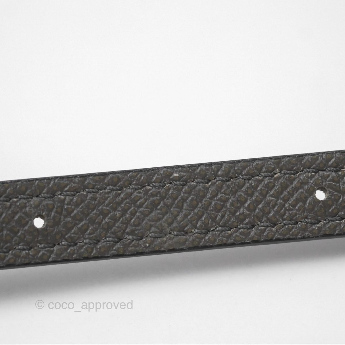 Celine Pico Belt Bag Grey Grained Calfskin Gold Hardware