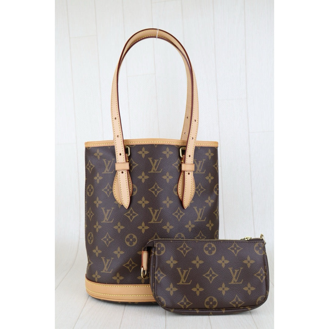 Excellent（Rank SA）｜LV Monogram Petit Bucket PM Tote Bag｜H25021902