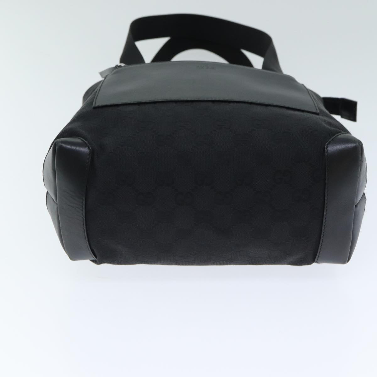Gucci Gg Canvas Black Canvas Tote Bag