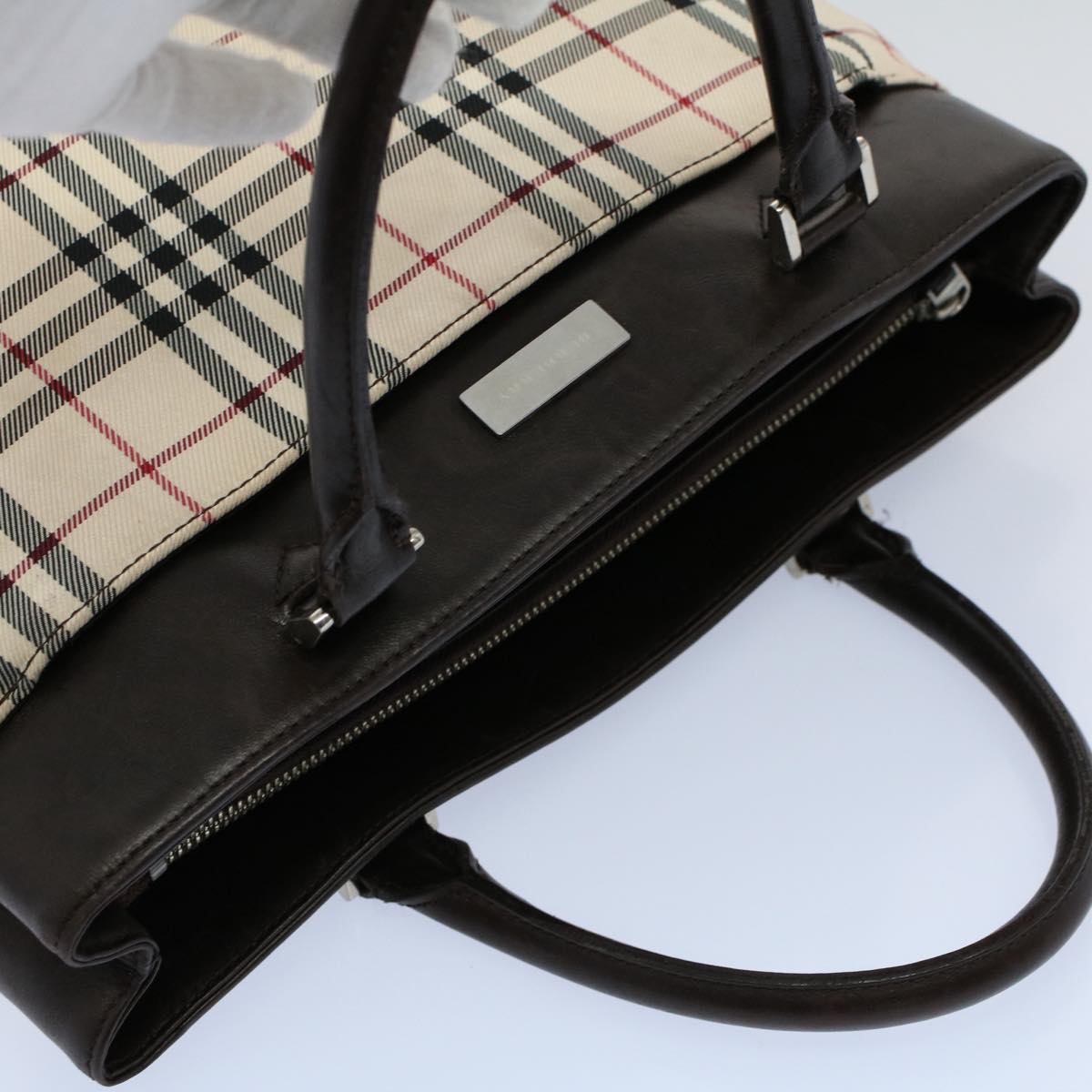 BURBERRY Check Link Tote