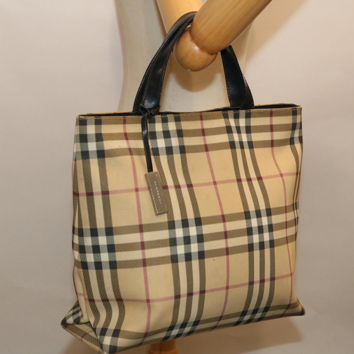 BURBERRY Nova Check Handbag