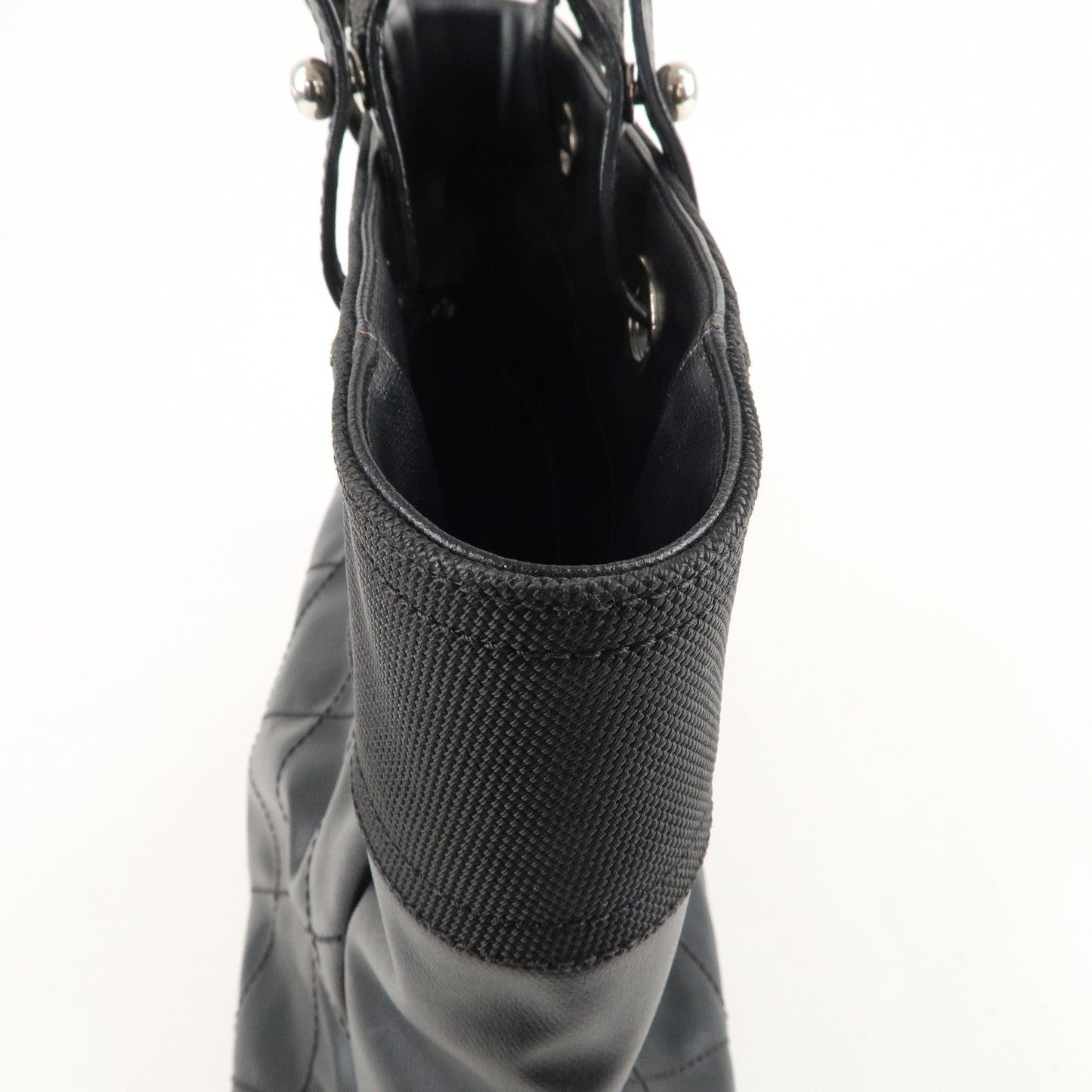 Chanel Paris Biarritz MM Coated Canvas Leather Tote Bag A34209