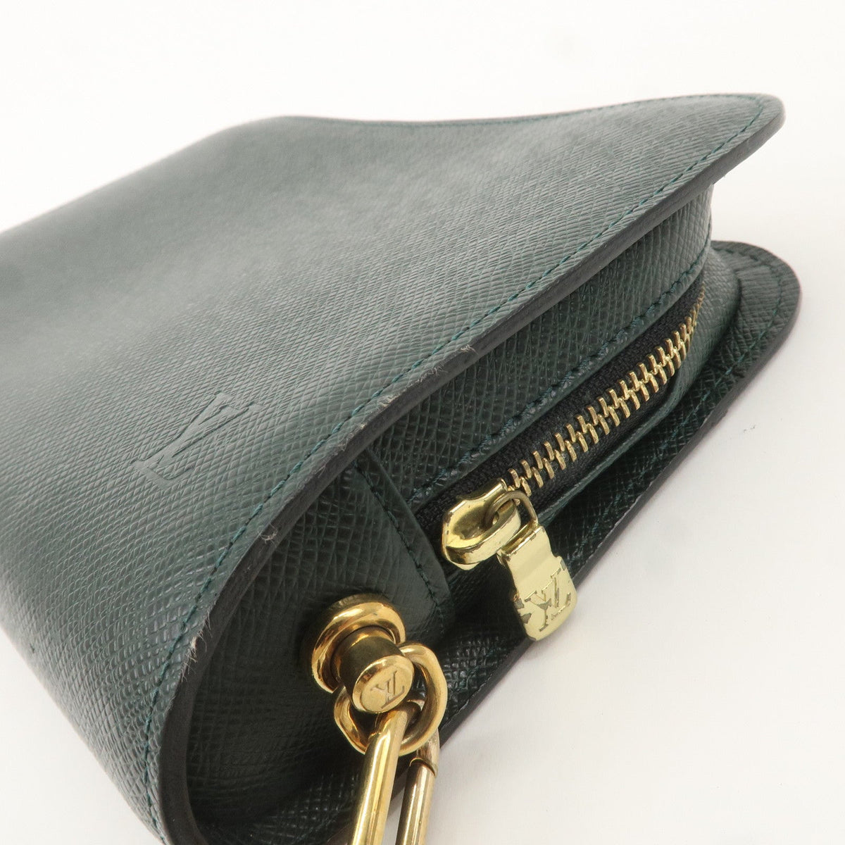Louis Vuitton Set of 2 Taiga Baikal Clutch Bag Pouch Epicea M30184