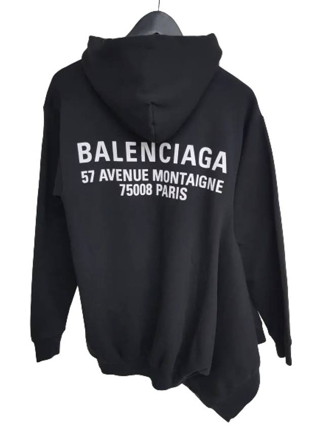 Luxury Balenciaga  New Logo Hoodie Black