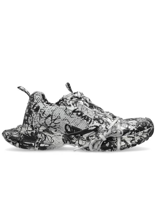 Luxury Balenciaga  3XL Extreme Graffiti Low Top Sneakers Grey