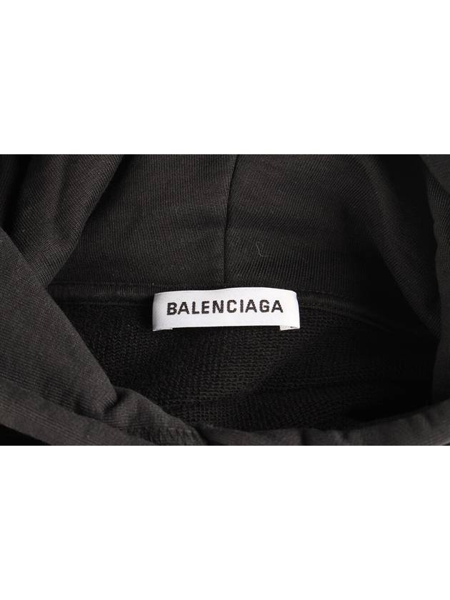 Luxury Balenciaga  Wave logo hoodie L