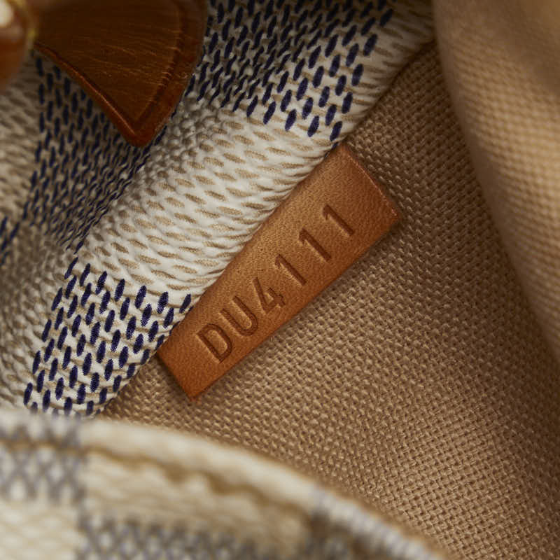 LOUIS VUITTON Totally PM in Damier Azur N41280 Tote Bag White