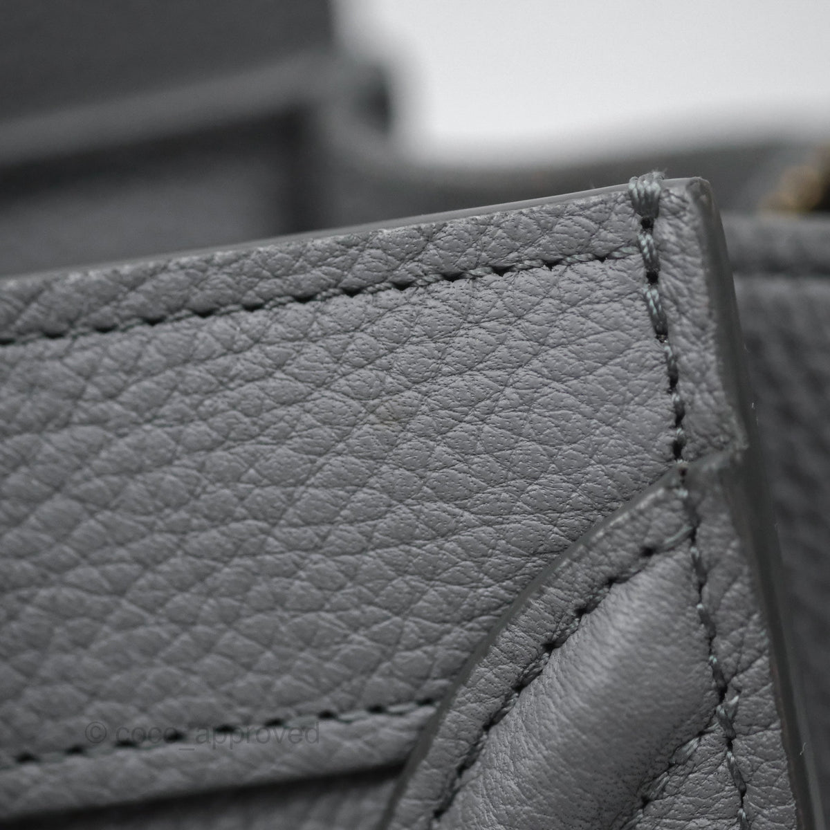 Celine Nano Luggage Bag Grey Drummed Calfskin