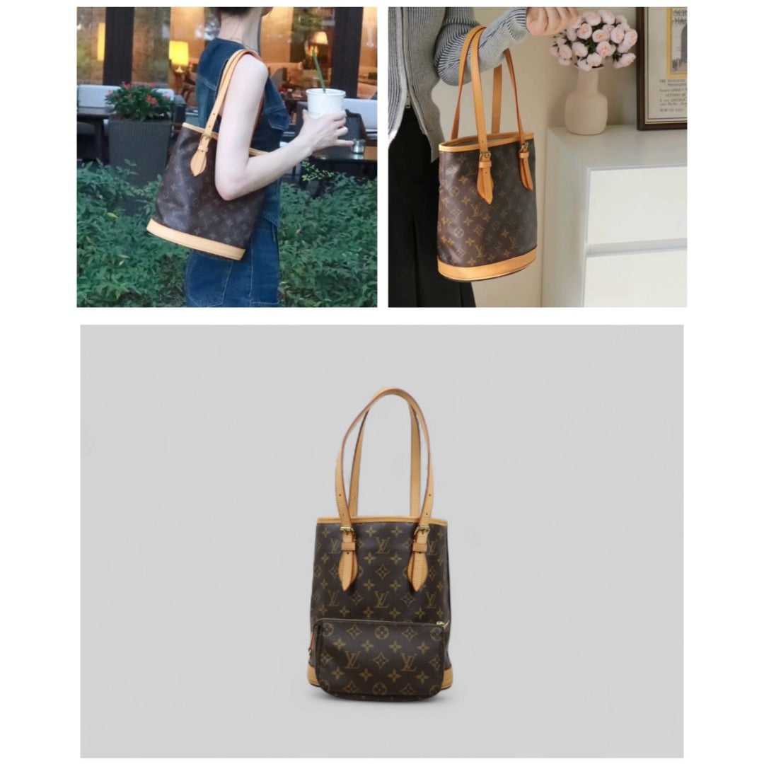 Very Good ( Rank A)｜ LV Monogram  Petit Bucket PM Tote Bag  ｜25051308