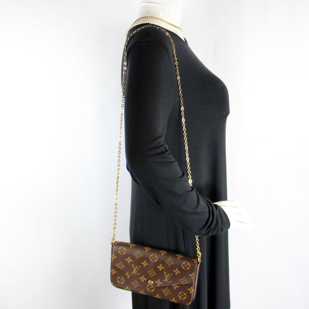 Pochette Felicie Monogram