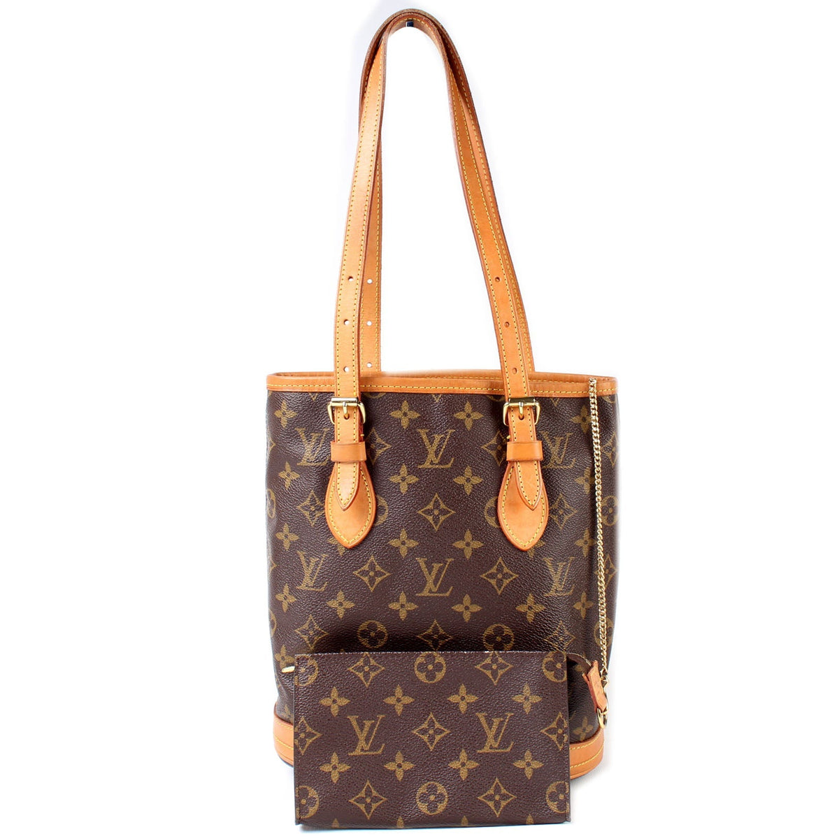 Petit Bucket W/ Pouch Monogram