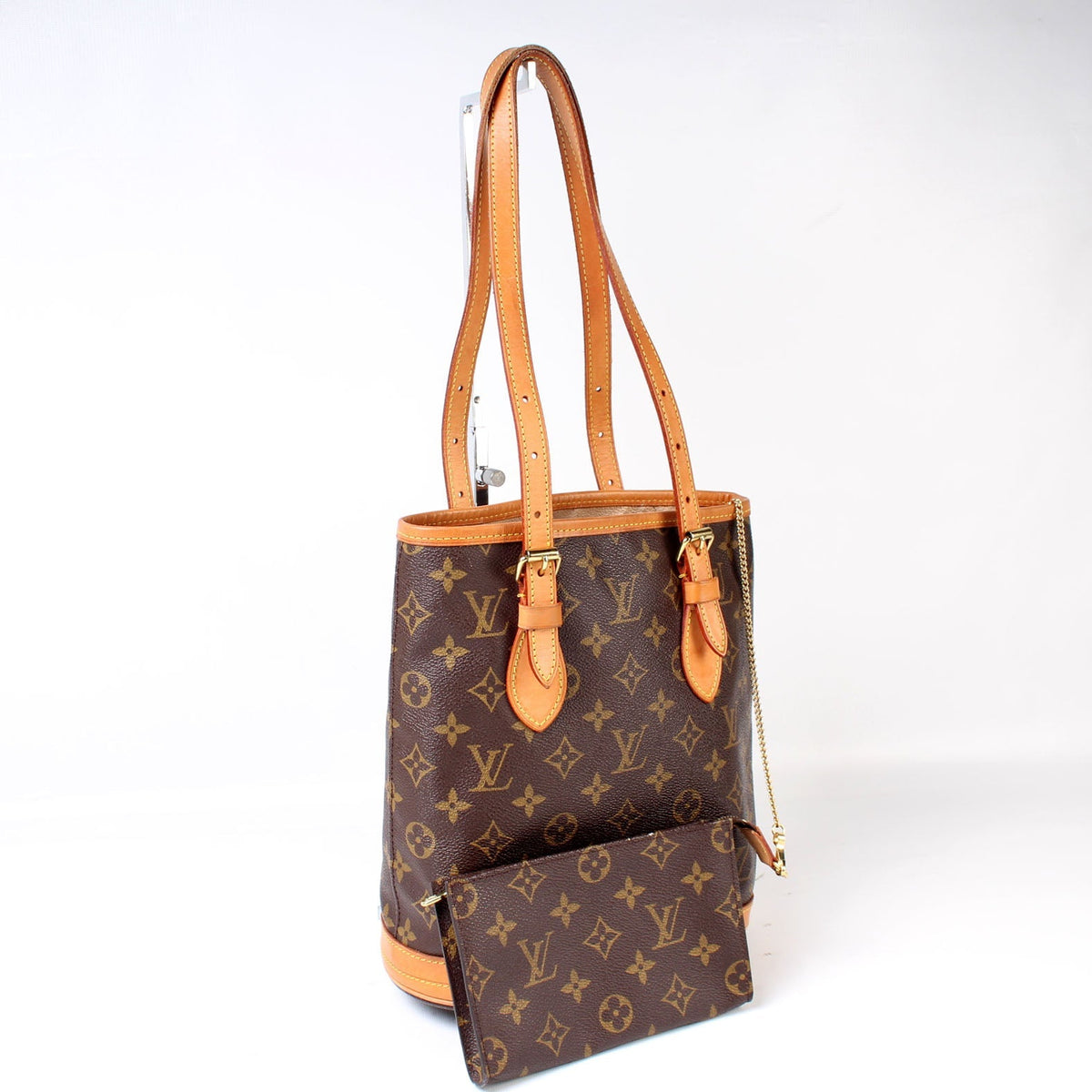 Petit Bucket W/ Pouch Monogram