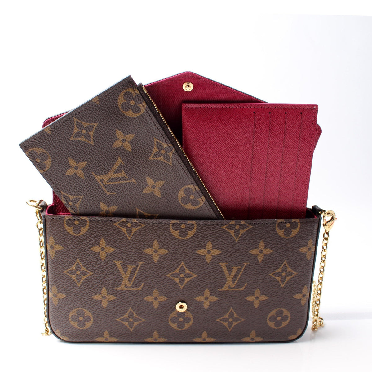 Pochette Felicie Monogram